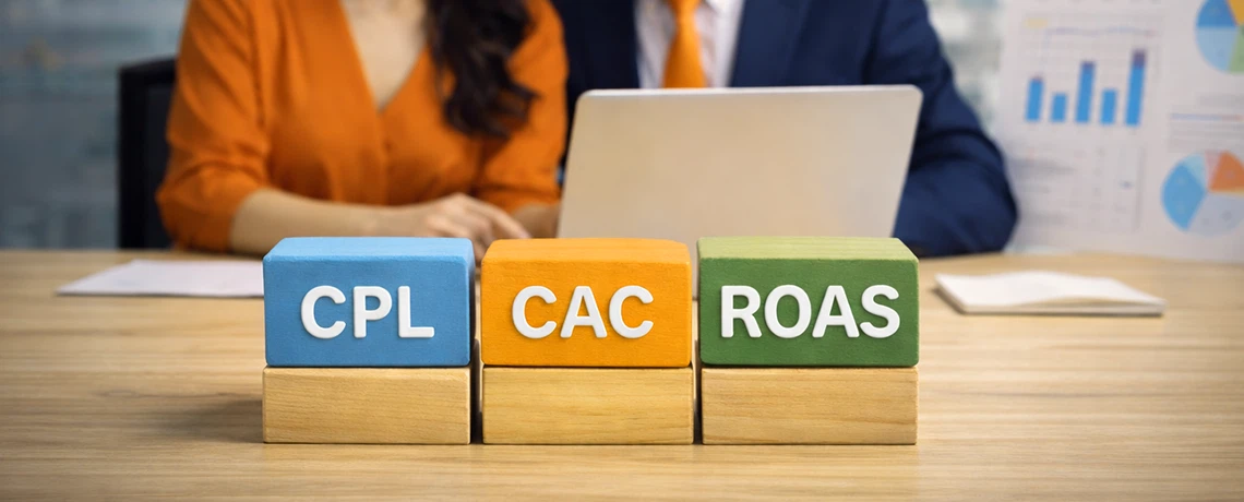 CPL, CAC, ROAS e pipeline: quais métricas realmente importam no B2B